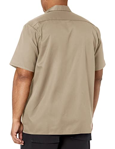 Red Kap Men's Standard Utility Uniform Shirt, Khaki, Large Tall - Image 2
