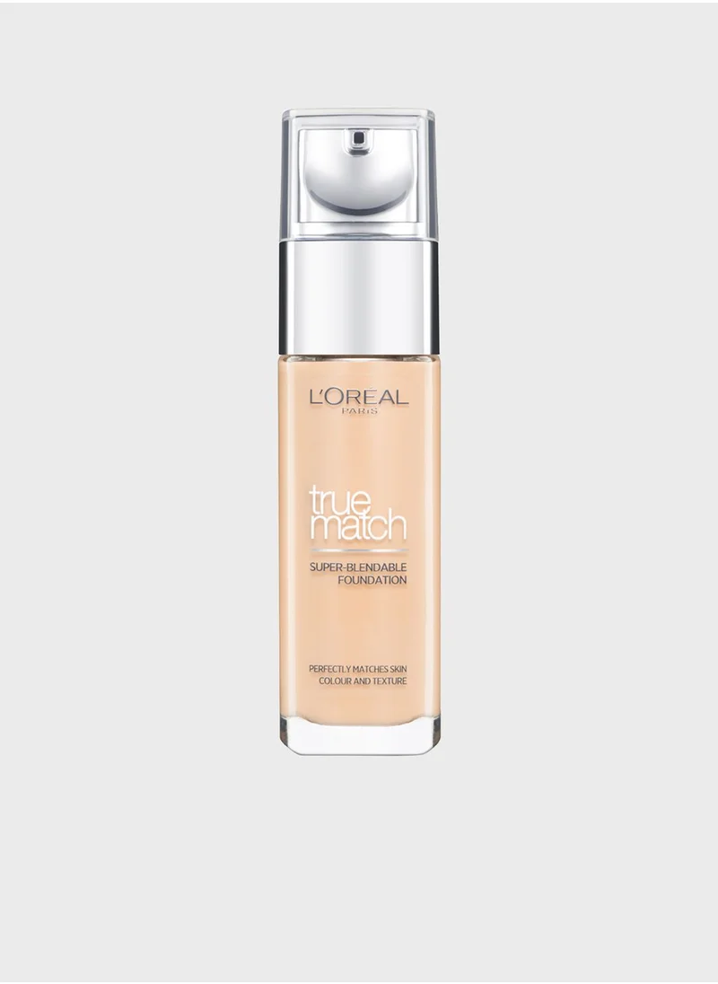 L'OREAL PARIS True Match Liquid Super Blendable Foundation Golden Beige