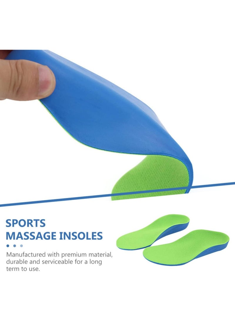 نعل طبي داعم لقوس القدم – وسائد تقويم القدم المسطحة – نعل داخلي مريح لامتصاص الصدمات وتقليل التعب – مناسب للجري والمشي والاستخدام اليومي - Image 2