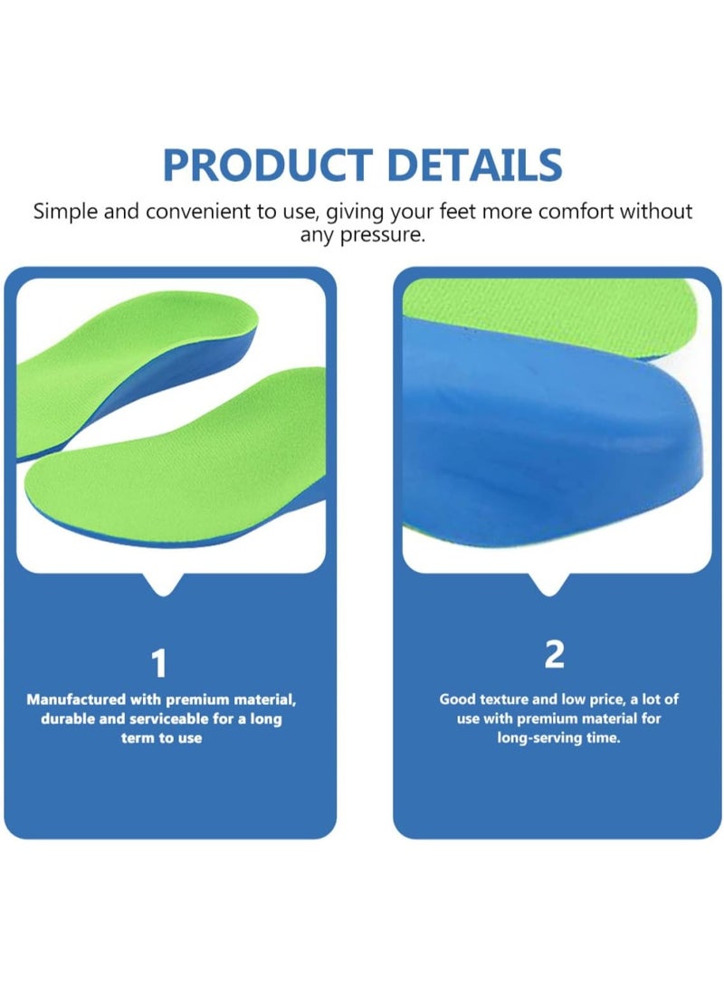 نعل طبي داعم لقوس القدم – وسائد تقويم القدم المسطحة – نعل داخلي مريح لامتصاص الصدمات وتقليل التعب – مناسب للجري والمشي والاستخدام اليومي - Image 4