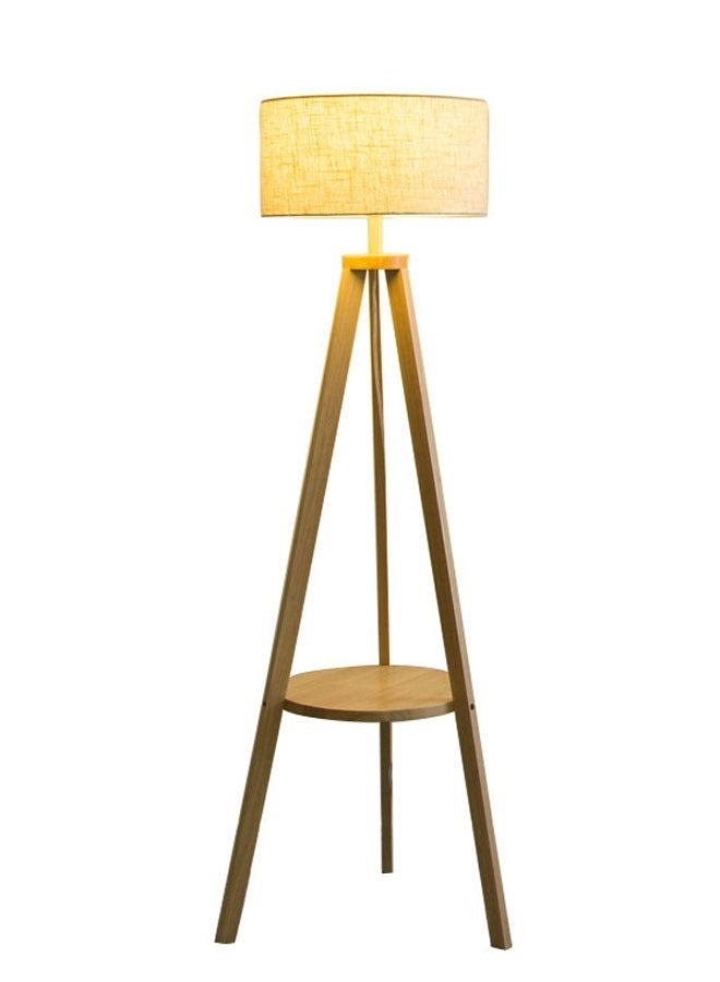 KLNAMAEAAN Nordic Modern Bedroom linen cover Standing Floor vertical lamp With 9W bulb and Remote control  - Image 1