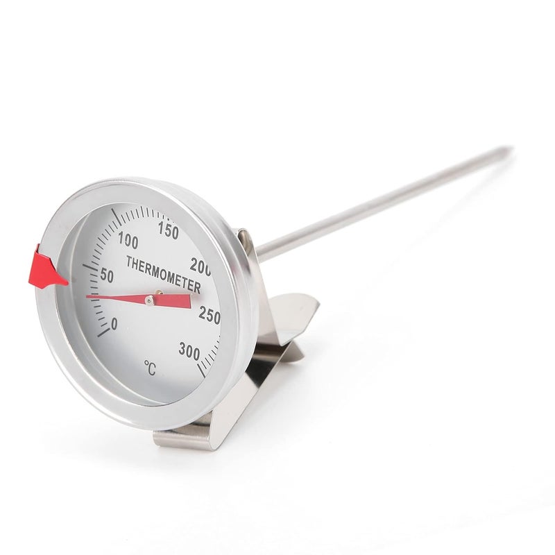 Ejoyous Stainless Steel Fry Thermometer, 50℃ to 300℃ Stainless Steel Roasting Thermometer Frying and Grilling Deep Fry Thermometer - Image 1