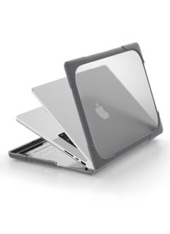 Rock Pow MacBook Pro 14.2/14 Inch Case 2023/2021 Release A2779 / A2442 with M2 M1 Pro/Max Chip Heavy Duty Hard Shell Dual Layer Protective Cover with Fold Kickstand for MacBook Pro  - Image 3