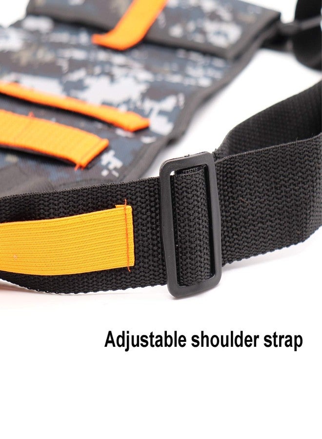 Tirifer Storage Bag Backpack for Toy Guns, Adjustable Tactical Blaster Belt Holster Shoulder Target Pouch Bag for Nerf N-Strike Elite Series - Image 5