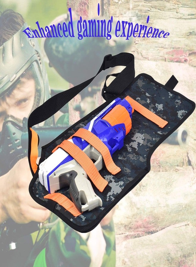 Tirifer Storage Bag Backpack for Toy Guns, Adjustable Tactical Blaster Belt Holster Shoulder Target Pouch Bag for Nerf N-Strike Elite Series - Image 3