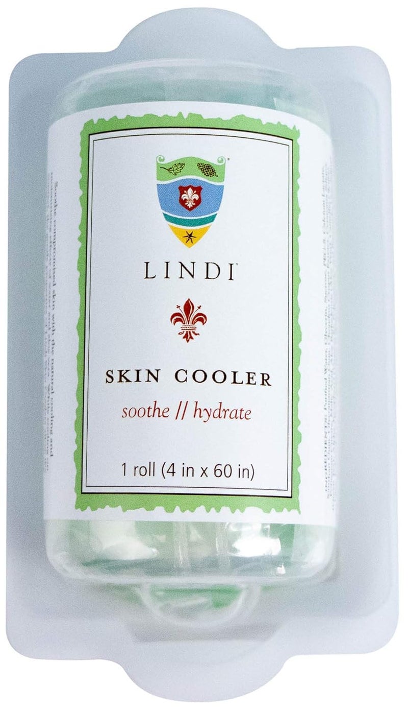 Lindi Skin Cooler Roll Cooling HydroGel Formulated To Reduce Redness And Inflammation 1 Roll 4 in wide x 60 in long - Image 1