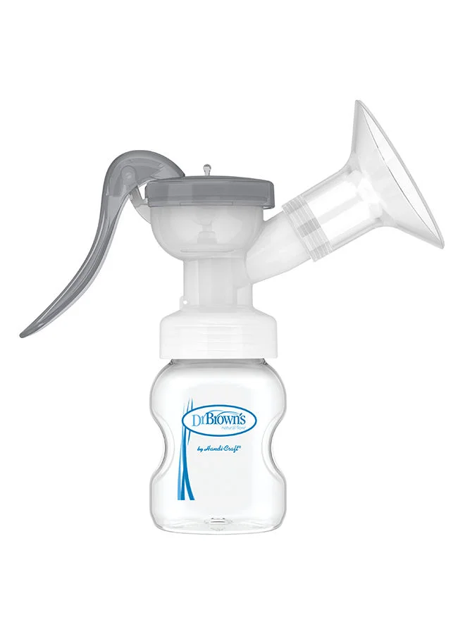 Dr. Brown’s Manual Breast Pump With Soft Shape Silicone Shield