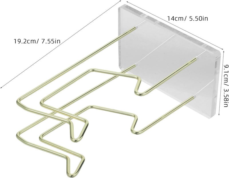 Gaming Controller Holder Acrylic Stand with Iron Base, Wide Compatibility and Space-saving Design, Modern Minimalist Game Controller Stand for Gamer Room or Party - Image 2