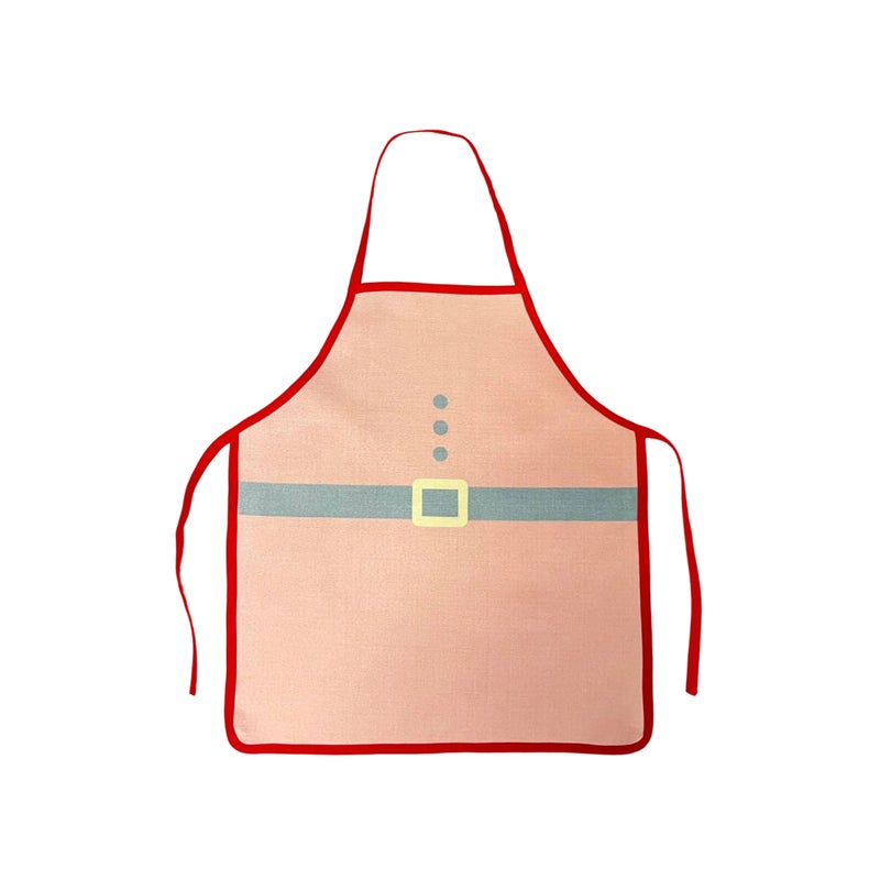 CHRISTMAS MAGIC Santa Chef Apron Set Child Size 33x45cm - Image 3