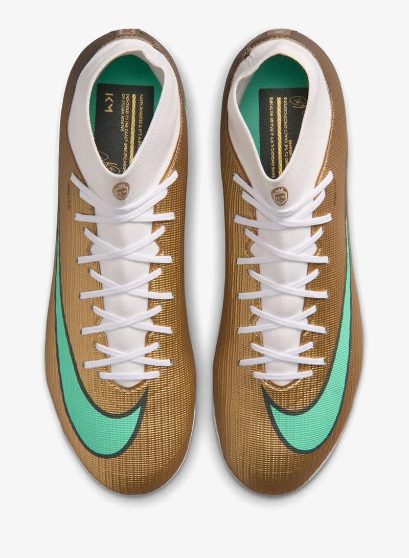 Nike Yellow Men's Superfly 11 Academy Kylian Mbappé Artificial Grass Football Shoes for Men | Best Price UAE