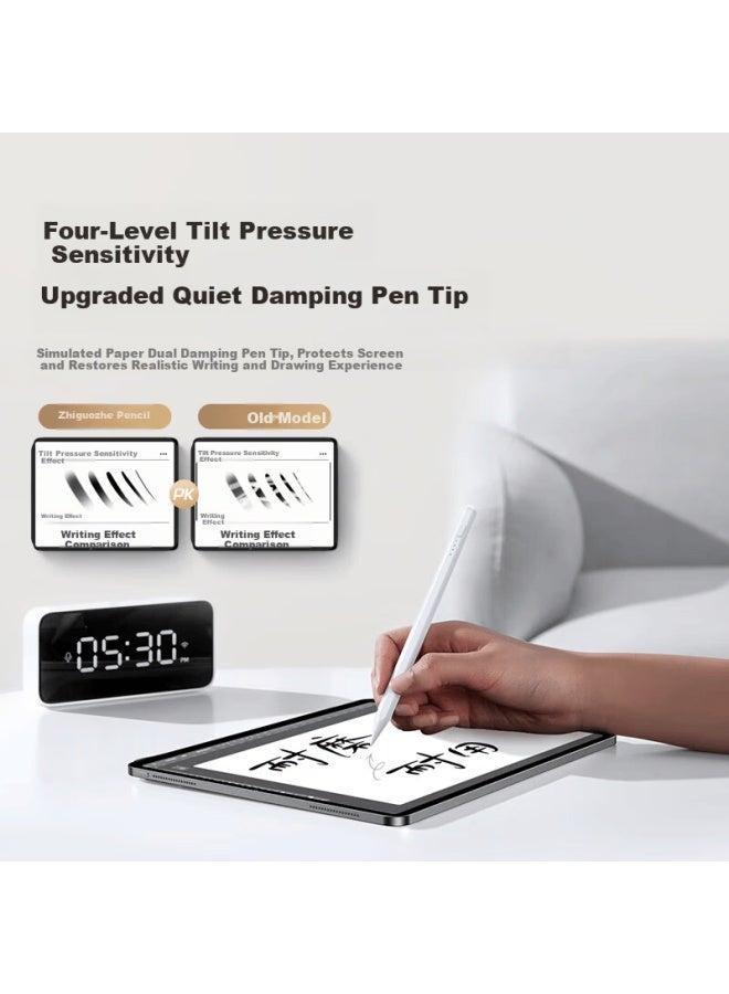 WITGOER Zhiguozhe Capacitive Stylus Pen For Ipad [1:1 Top Configuration] Compatible With Apple Pencil Touch, 25 New Models, 1st And 2nd Generation, Ipad Air 7, Mini 6, Pro 11/10.9, Magnetic Anti-mistouch - Image 3