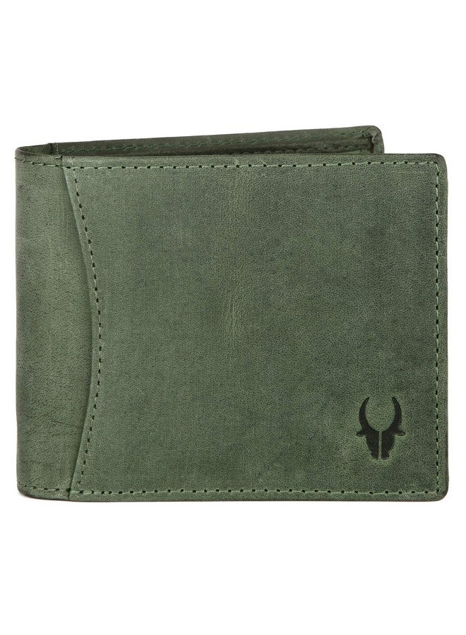 WildHorn Wildhorn India Oliver Green Leather Men's Wallet (WH7311GREEN) - Image 2