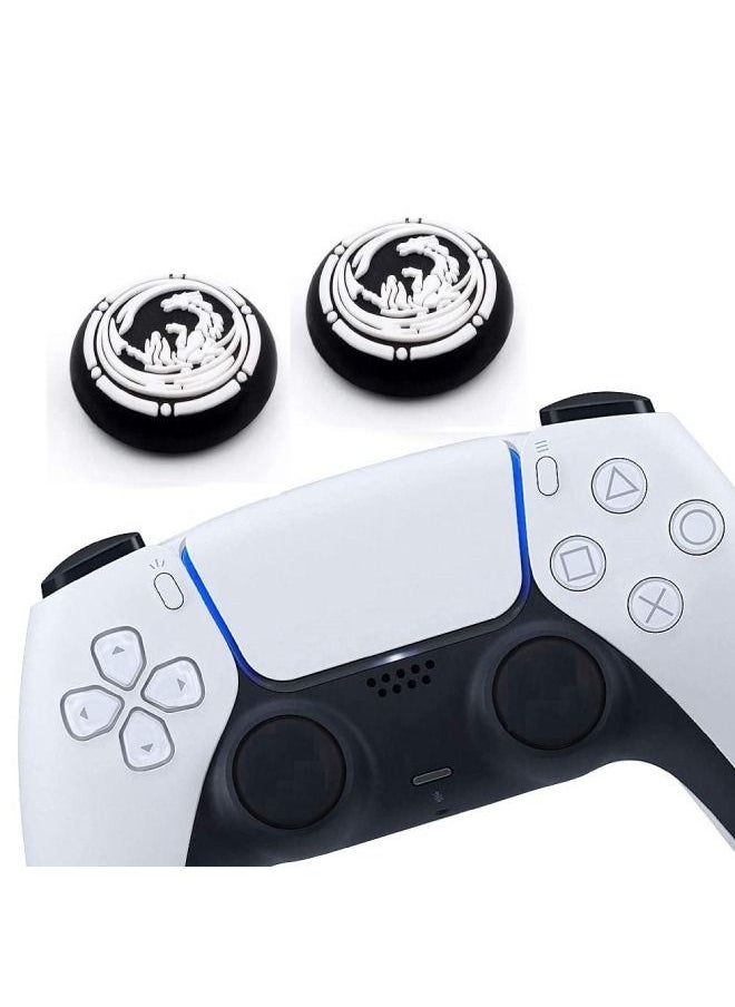 YONK - Controller Silicone Thumb Grip Cap Joystick Thumbstick For PS5 & PS4 YO70 - Image 1