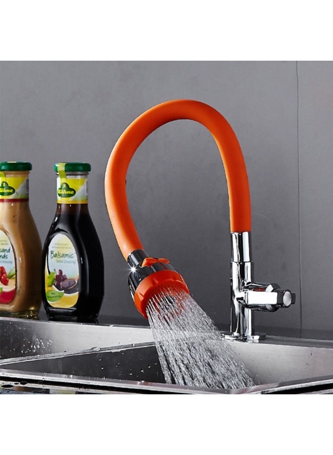 Panvil 360° Rotatable Sink Faucet Sprayer – Anti-Splash Nozzle Head with Flexible Hose – Tap Booster & Water-Saving Extension Tube for Kitchen Sink and Bathroom - Image 5