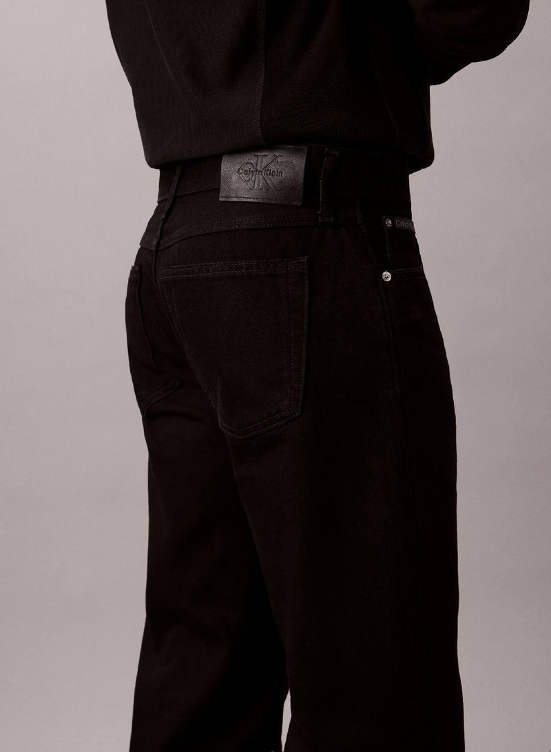 كالفن كلاين جينز بنطال جينز مستقيم بنمط التسعينات - Image 5