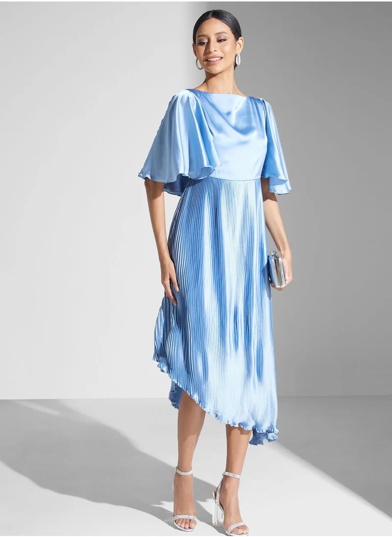 Ella Limited Edition Pleated Overlay Dress