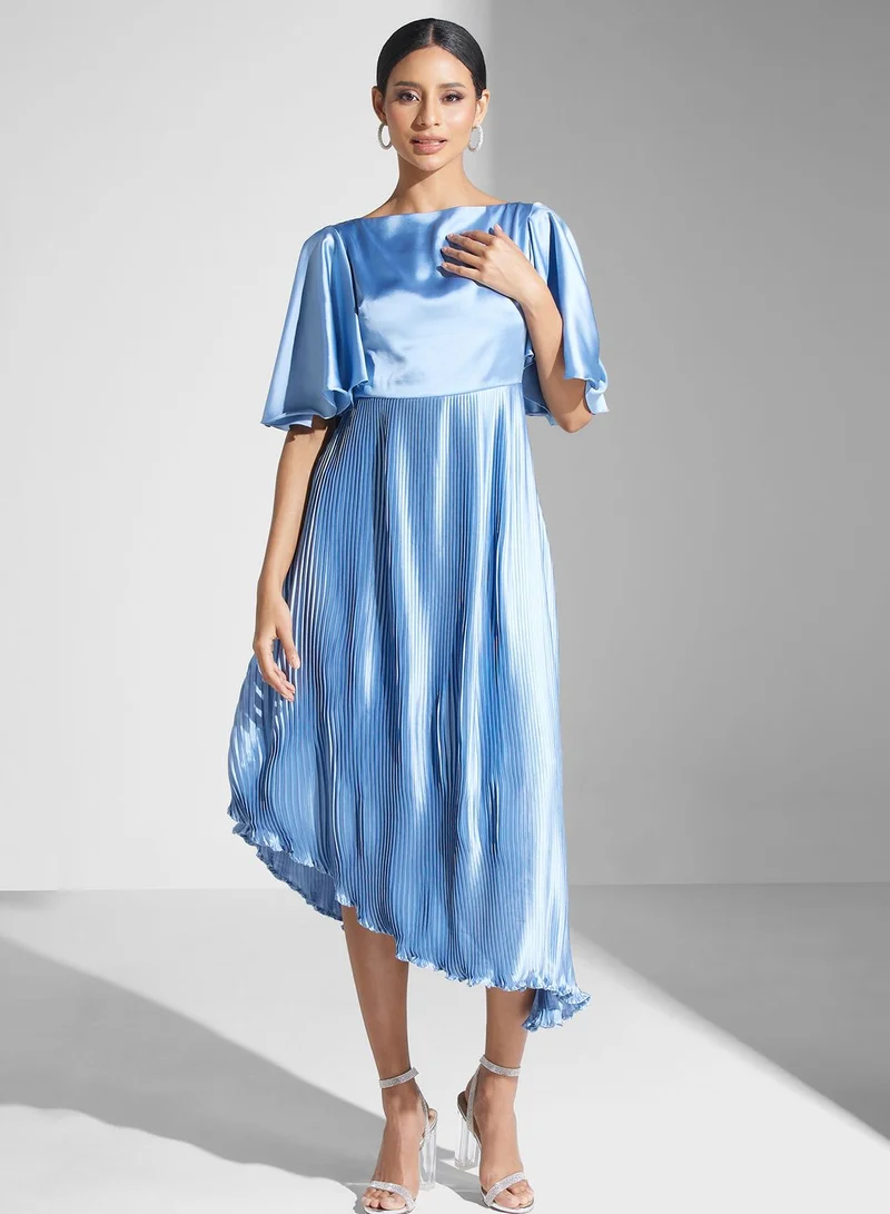 Ella Limited Edition Pleated Overlay Dress