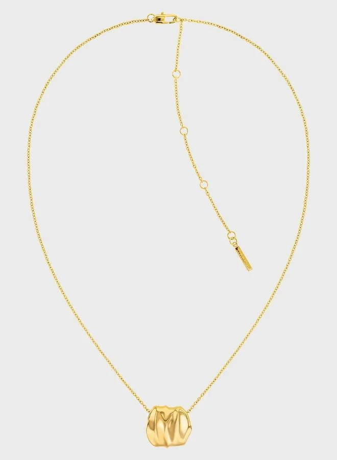 CALVIN KLEIN Ionic Plated Long Necklace