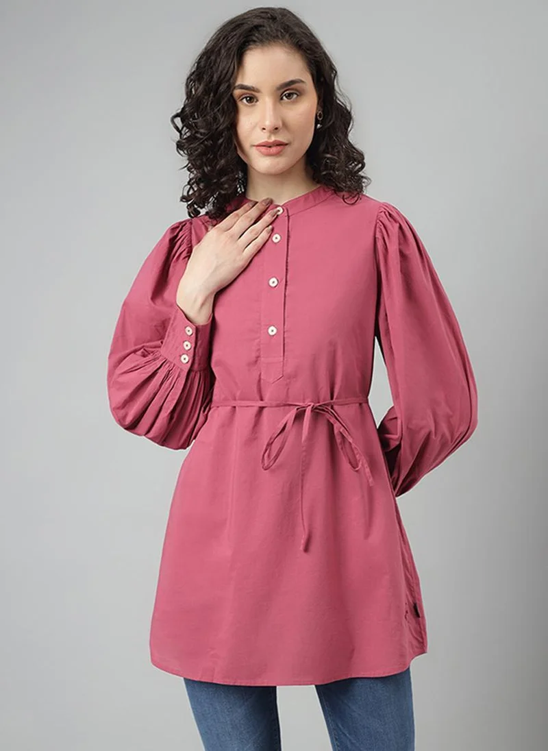 Beverly Hills Polo Club Womens Woven Top