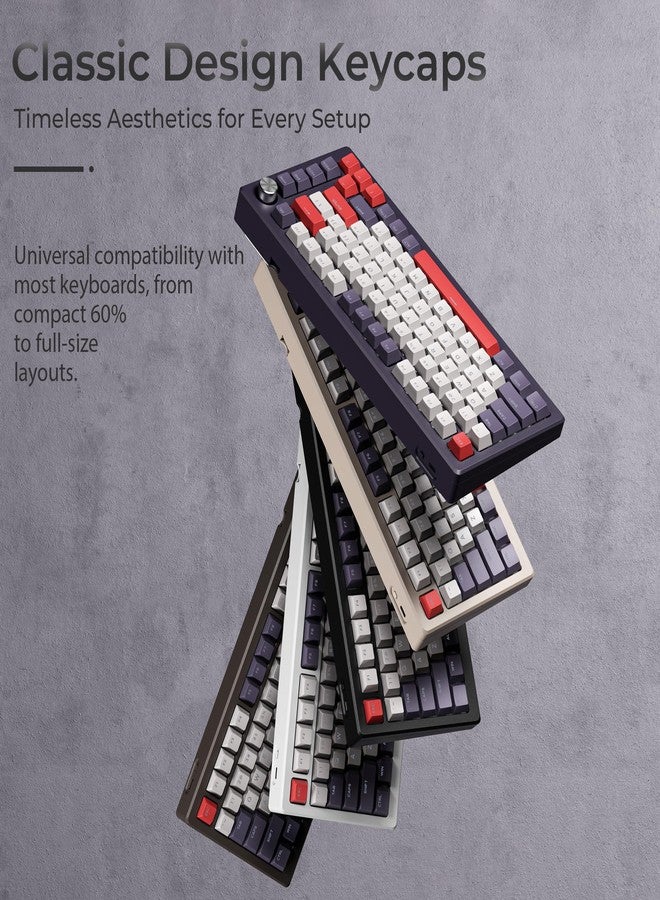 OHY XVX Cherry Profile PBT Keycap Set - 142 Keys Keycaps for Mechanical Keyboards - Image 5