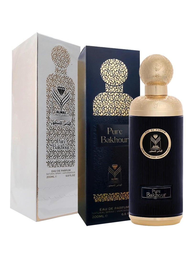 الماس للعطور بيور بخور للرجال 200 مل EDP  - Image 1