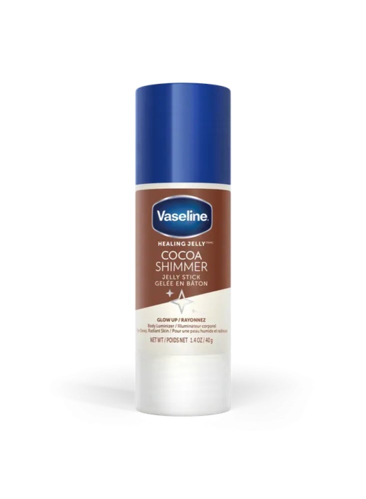 Vaseline Unilever Vaseline Cocoa Shimmer Jelly Stick Glow Up Body Lotion for dewy, radiant skin