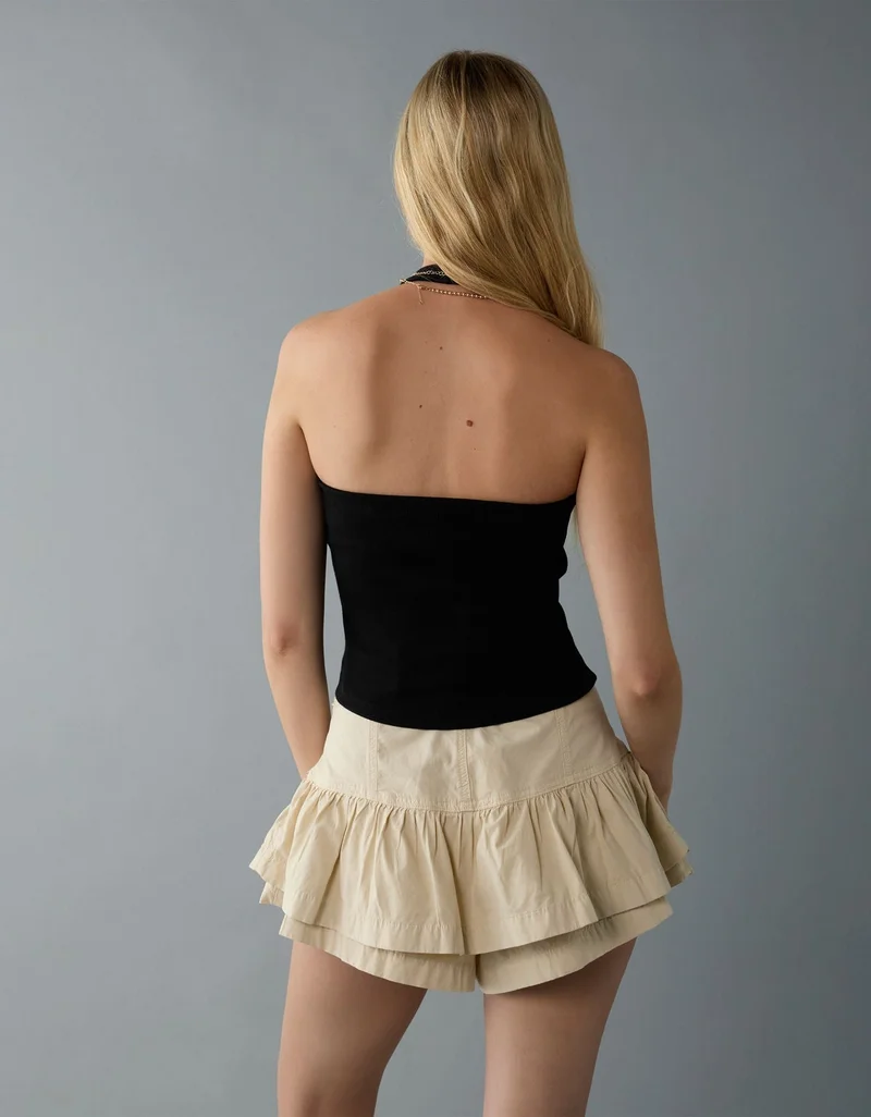 American Eagle AE Corset Halter Tank Top