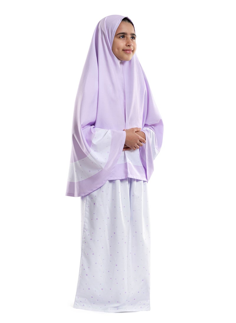 Lilac Stars Islamic Kids Prayer Wear - pzsku/Z2715A004BC3035B6E993Z/45/_/1736861289/016bd34a-3f40-4a3c-852c-70dbf1508490