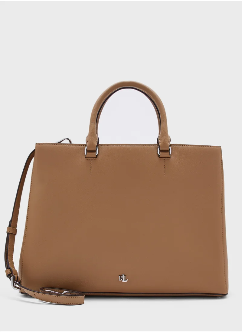 لورين رالف لورين Hanna 37 Large Satchel