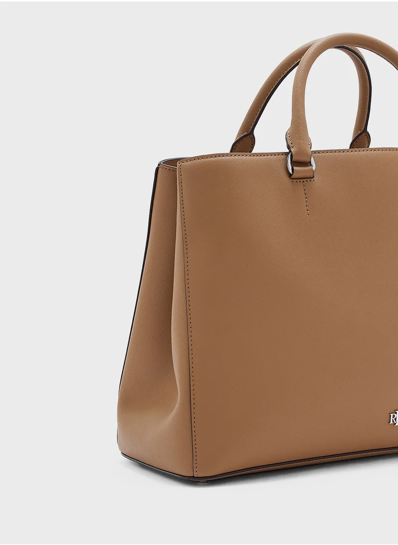 لورين رالف لورين Hanna 37 Large Satchel
