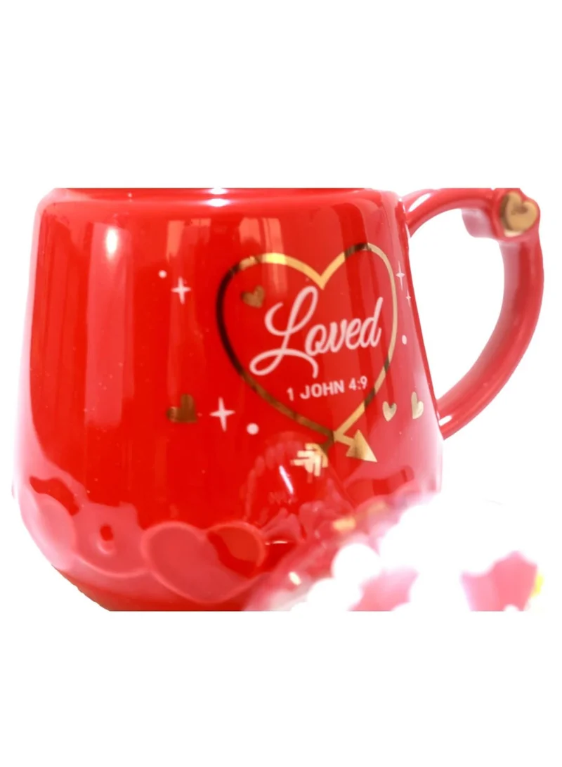 Mobcos  Mobcos Love Mug, Valentine Love You Mug, I Love You Coffee Mug, Valentine's Gifts for Her, Romantic Gifts for Couples, I Love You Gifts, Cute Valentine's Mug for Her. Romantic Gifts, Gifts for Couples  | Best Price UAE
