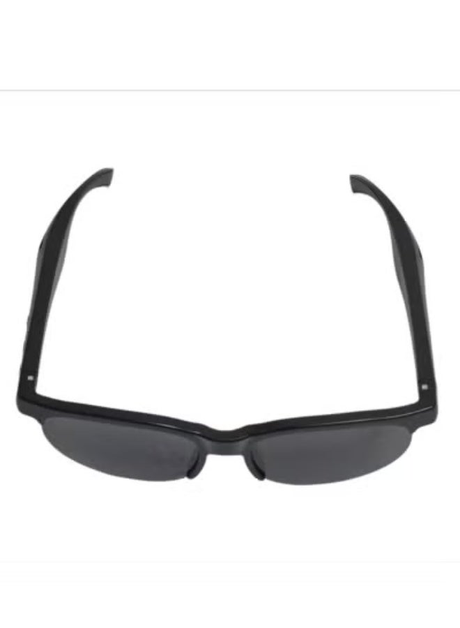 TIGER XG88 Pro Smart Sunglasses – Bluetooth Open-Ear Audio with Built-in Earphones, Call Assistant, Music Playback & Universal Compatibility – Sleek Black Design for Outdoor Running, Cycling & Everyday Wear  - Image 1