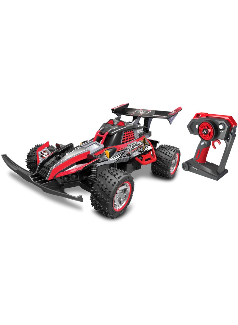 Nikko Remote Control Turbo Panther X2, Assorted 1 Piece (Style & Color May Vary) | With LED Lights | Off-Road Racing Truck | Max Speed Upto 10.5MPH / 17KPH | Toy Vehicle | Gift for Kids and Adults - Image 1