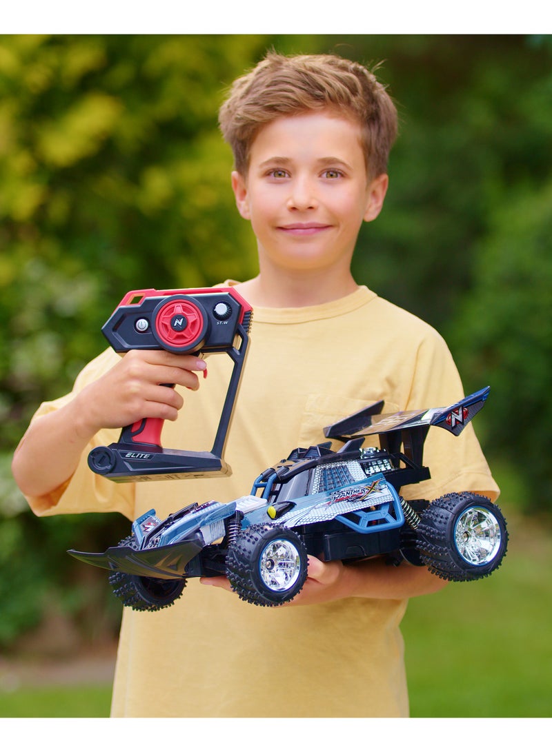 Nikko Remote Control Turbo Panther X2, Assorted 1 Piece (Style & Color May Vary) | With LED Lights | Off-Road Racing Truck | Max Speed Upto 10.5MPH / 17KPH | Toy Vehicle | Gift for Kids and Adults - Image 3