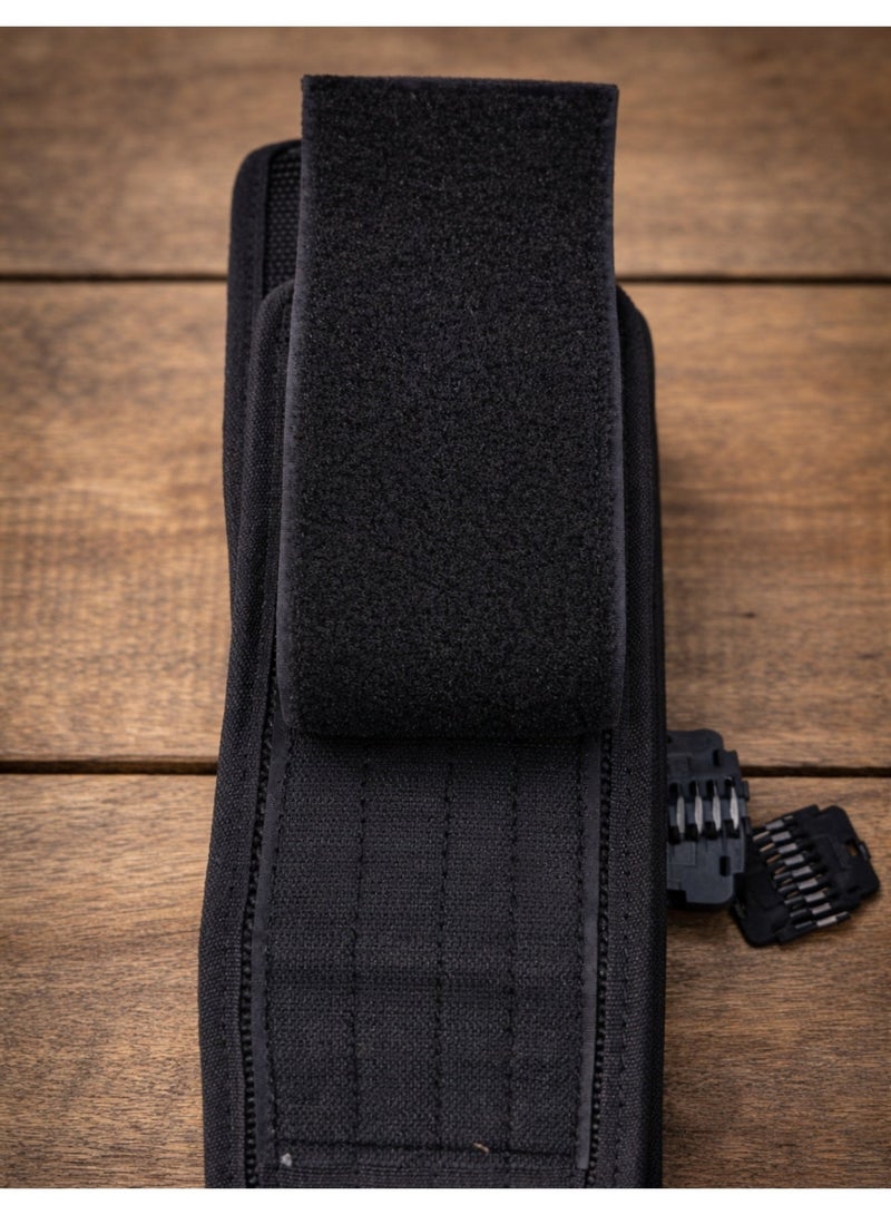 VOLTIV Weight Lifting Belt for Gym Training – Adjustable Back Support Belt for Squats, Deadlifts & Strength Training – Suitable for Most Athletes - Image 3