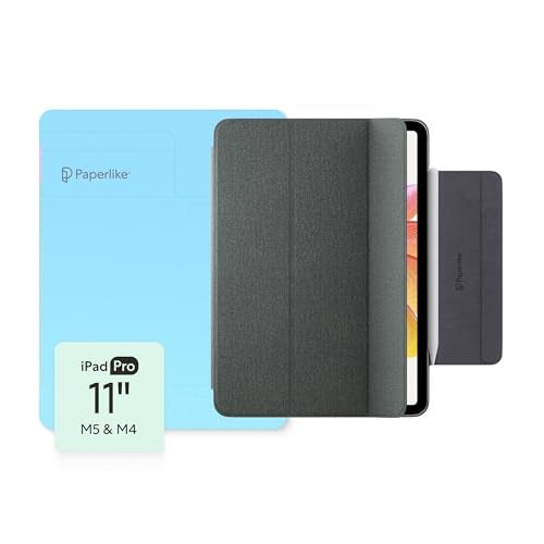 Paperlike® Folio Case for iPad Pro 11 inch (M5 / M4) - Magnetic, Lightweight, Slim, Protective case with Apple Pencil Charging, auto Sleep/Wake - Image 1