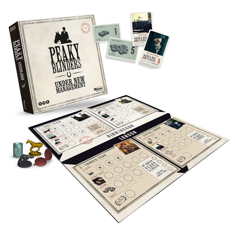 Fantasy Flight Games Peaky Blinders Under New Management Board Game  Strategy Board Game for Adults and Teens Based on The Hit TV Series  Ages 12 and up  24 Players  Average Playtime 90 Minutes - Image 3