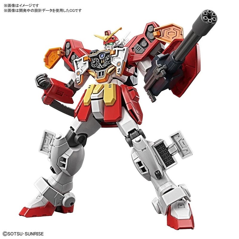 BANDAI SPIRITS بانداي هوبي - غاندام وينغ - #236 غاندام هيفي آرمز، مجموعة نموذج بانداي سبيريتس HGUC 1/144 - Image 2