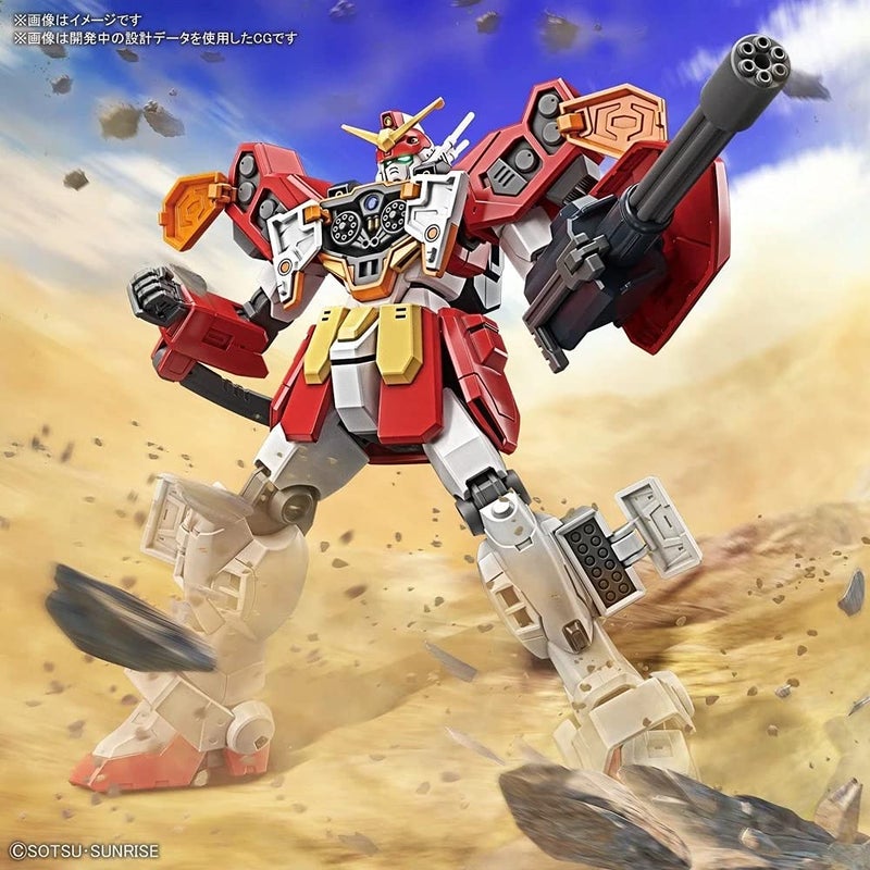 BANDAI SPIRITS بانداي هوبي - غاندام وينغ - #236 غاندام هيفي آرمز، مجموعة نموذج بانداي سبيريتس HGUC 1/144 - Image 3