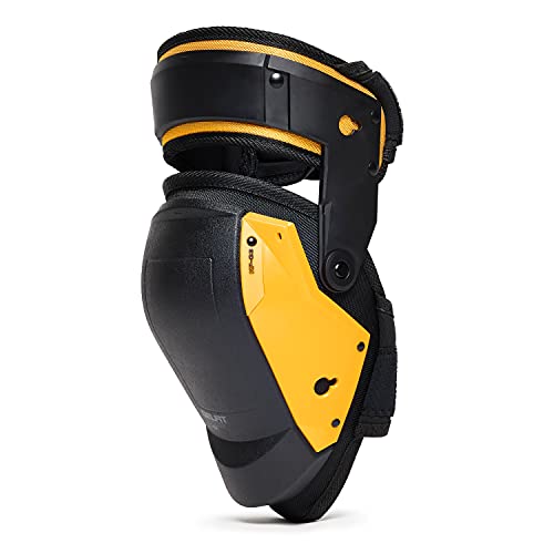 ToughBuilt - Gelfit Thigh Support Stabilization unisex Knee Pads - Heavy Duty, Comfortable and Adjustable - (TB-KP-G3), black - Image 3