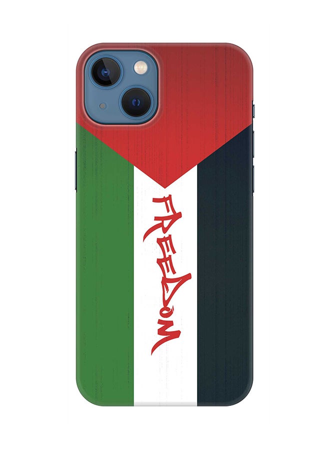 Stylizedd Case for Apple iPhone 14 Slim Snap Classic Series Mobile Cover Hard PC Shield Matte Finish Print - Freedom