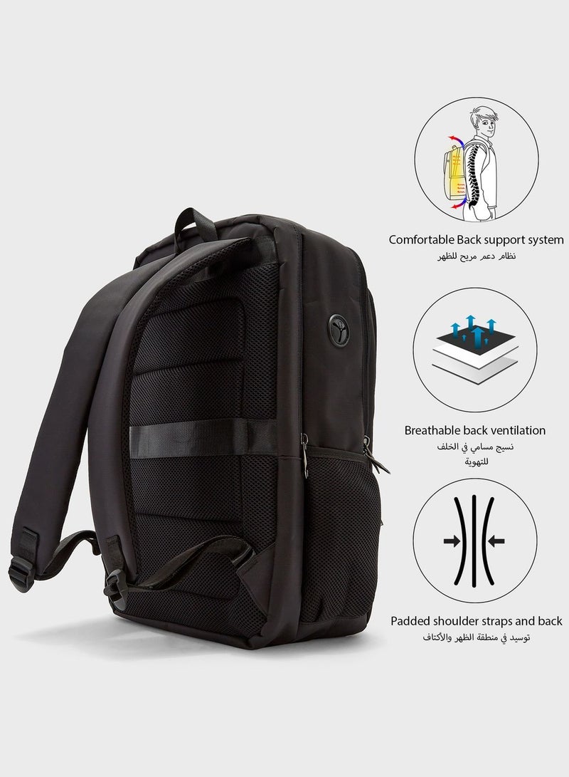 Robert Wood Premium Padded Multi Compartment Laptop Backpack  - Image 3