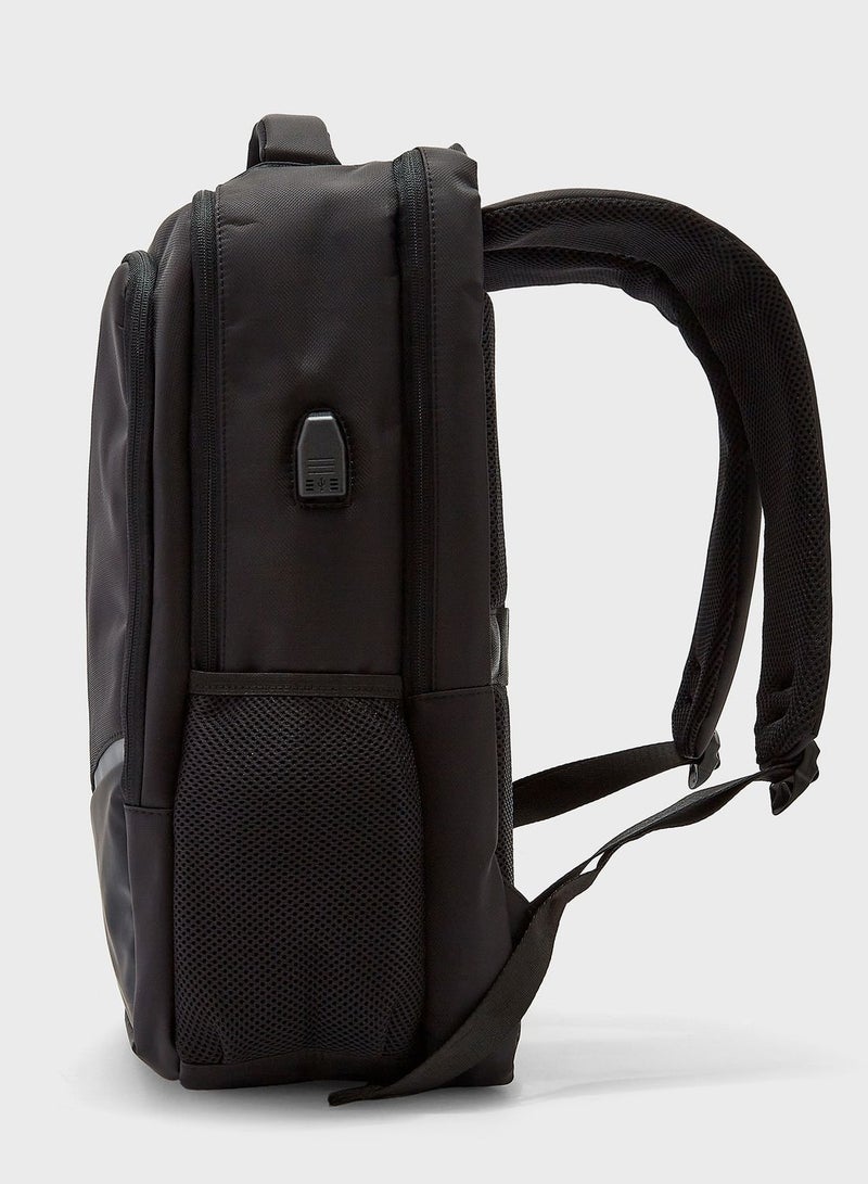 Robert Wood Premium Padded Multi Compartment Laptop Backpack  - Image 2