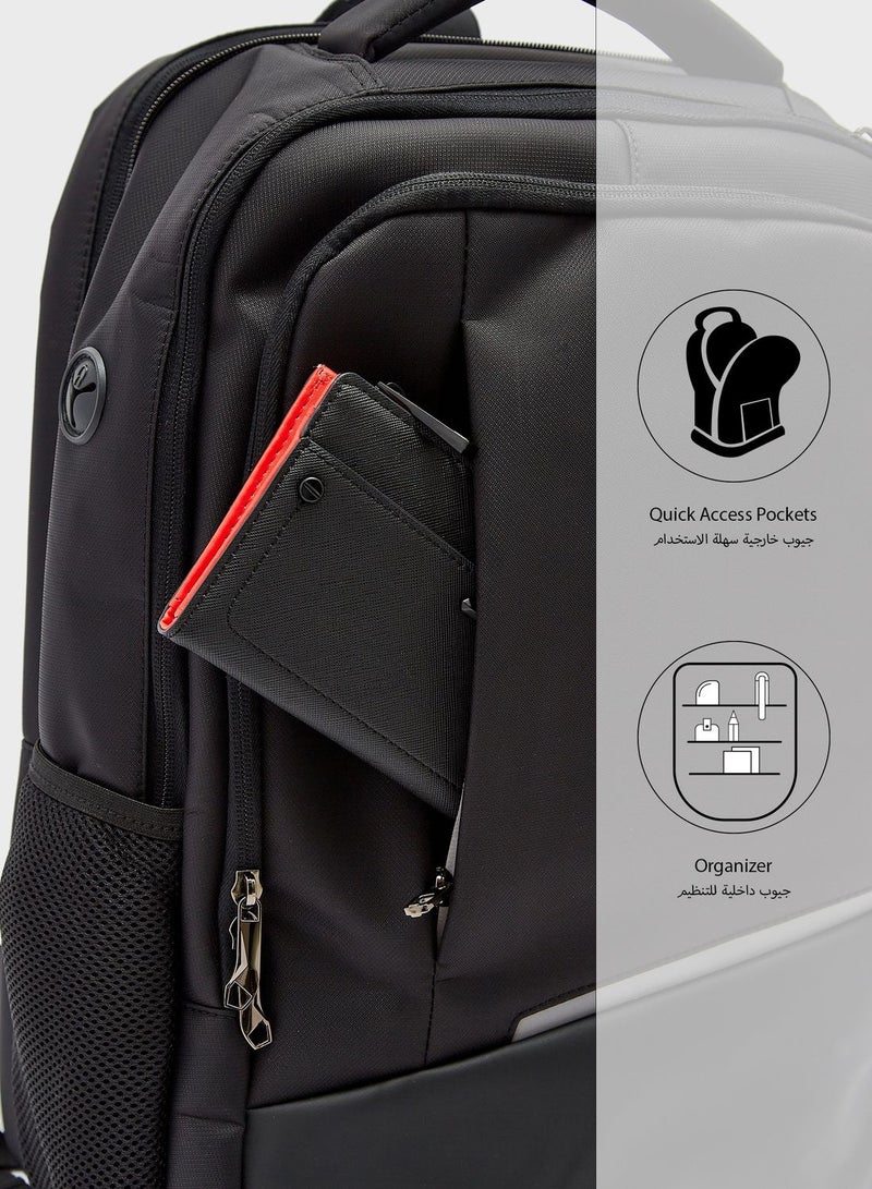 Robert Wood Premium Padded Multi Compartment Laptop Backpack  - Image 5