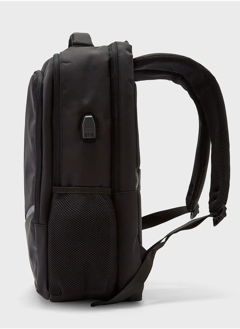 Robert Wood Premium Padded Multi Compartment Laptop Backpack