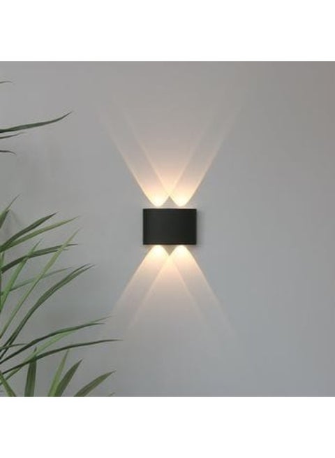 أبليك شادو LED مودرن إضاءة حائط عصرية مزدوجة ، خامة أكليرك قوية، موفر للطاقة