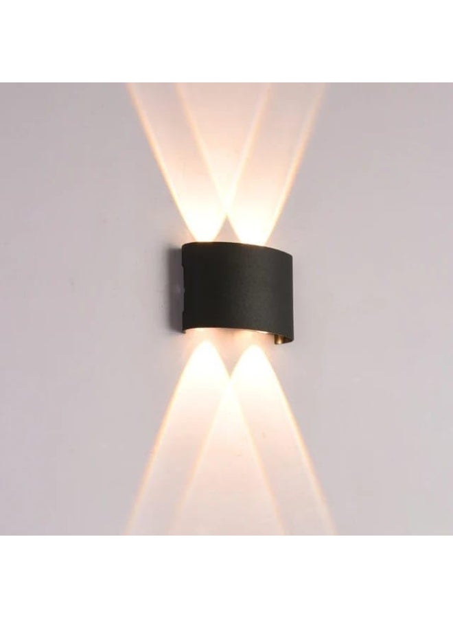 نجفة شوب أبليك شادو LED مودرن إضاءة حائط عصرية مزدوجة ، خامة أكليرك قوية، موفر للطاقة - Image 3