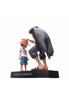 Trunkin Trunkin Monkey D Luffy (Baby) & Shanks Iconic Famous Pose Action Figure | PVC Anime Figurine Collectible Model Toy - 18 Cm  - Image 4