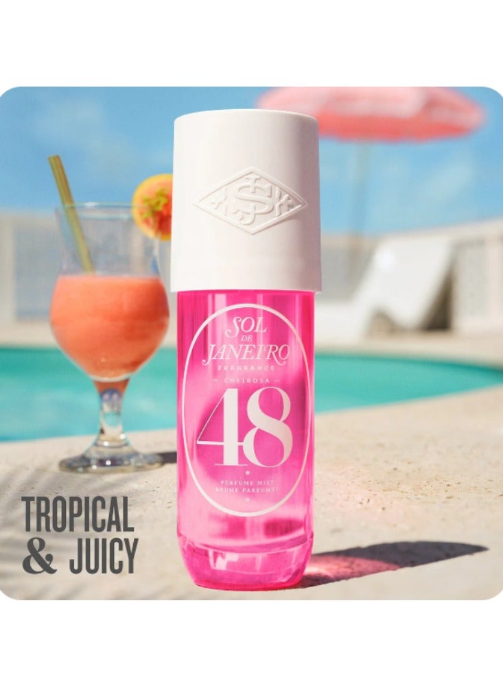 SOL DE JANEIRO Brazilian Crush Cheirosa 48 Perfume Mist – 90mL/3.0 fl oz | Floral & Sweet Scent with Tropical Notes | Long-Lasting, Vegan & Cruelty-Free Fragrance - Image 2