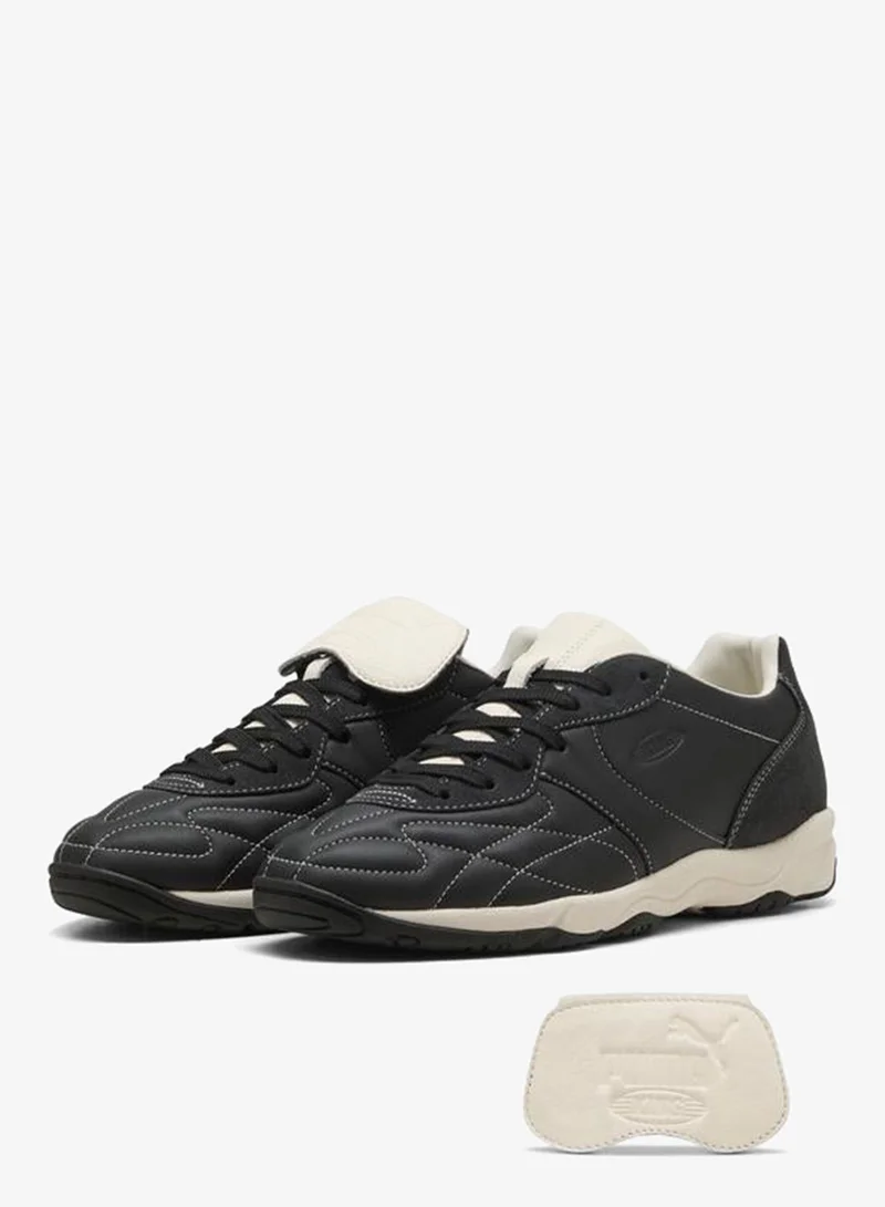 Puma PUMA Black-Frosted Ivory KING Indoor Icons Sneakers Unisex for Men | Best Price UAE